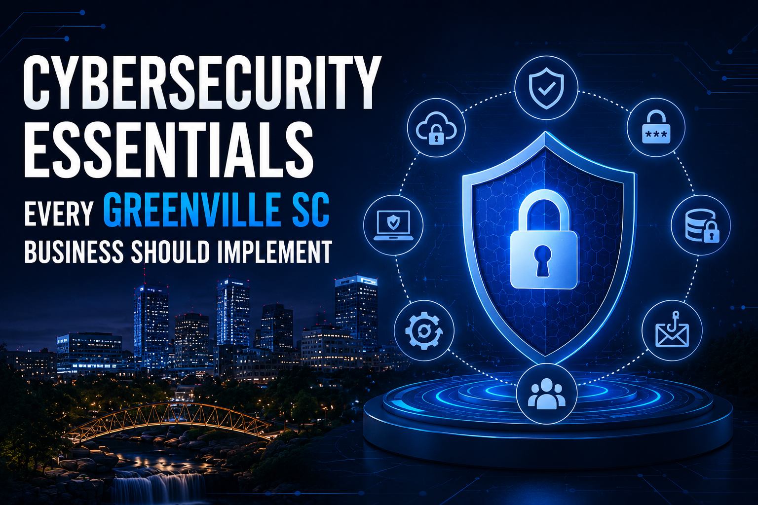 Cybersecurity Essentials Every Greenville SC Business Should Implement
