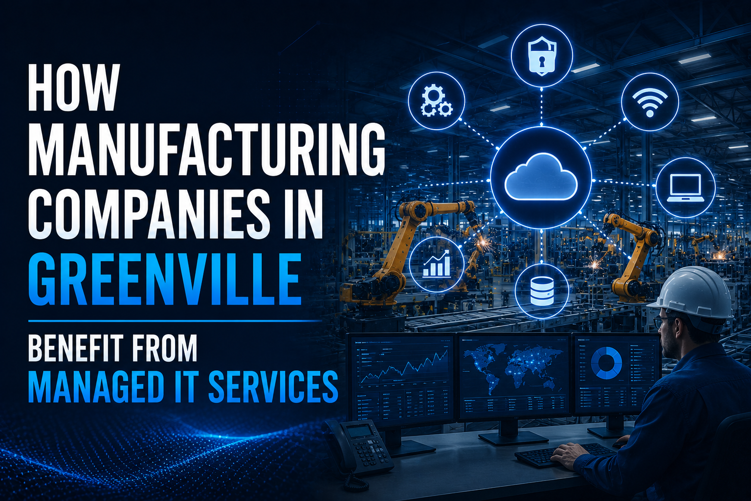 How Manufacturing Companies in Greenville Benefit from Managed IT Services
