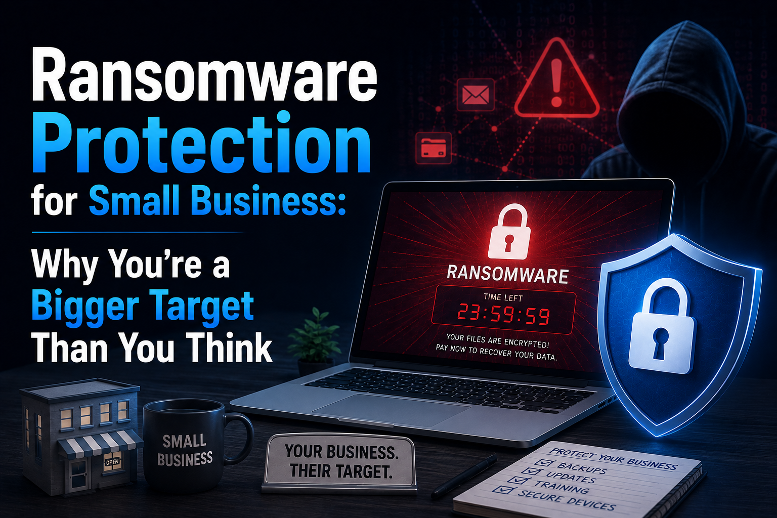 Ransomware Protection for Small Business: Why You're a Bigger Target Than You Think