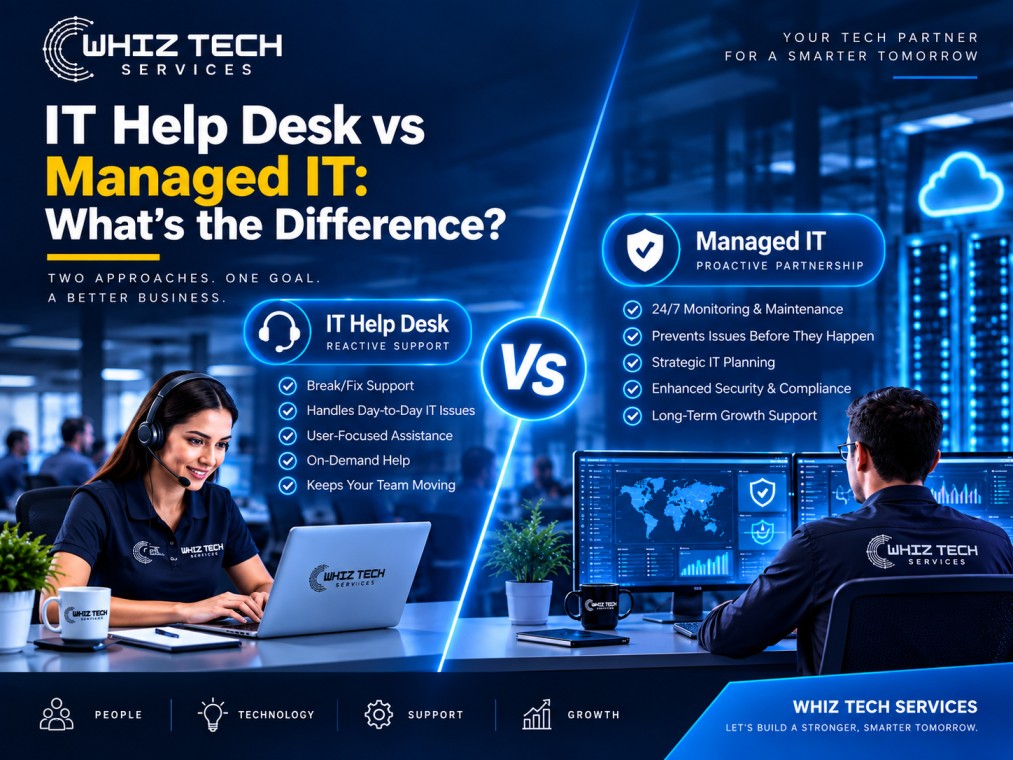IT Help Desk vs Managed IT: What's the Difference?
