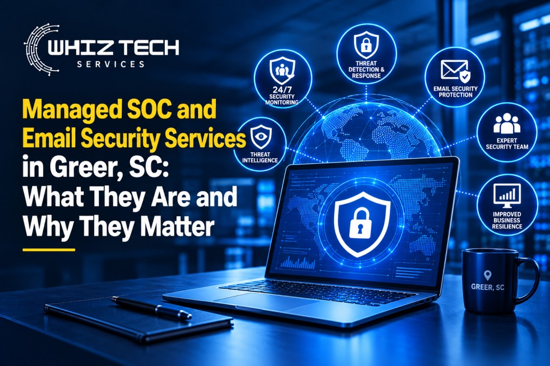 Managed SOC and Email Security Services in Greer, SC: What They Are and Why They Matter